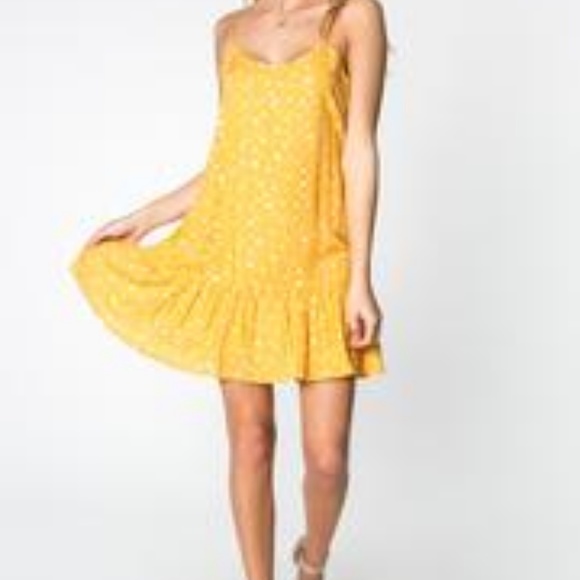 Sunshine Yellow Star Dress - Picture 3 of 8
